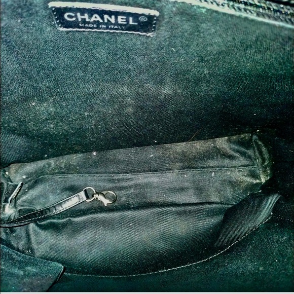 100%♥️😻Authentic CHANEL Enamel Shoulder Bas - Picture 12 of 14